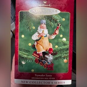 Ornament Hallmark Keepsake Ornament Toymaker Santa